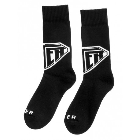 Calzini Iuter Logo Sock da uomo nero