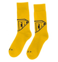 Calzini Iuter Logo Sock da uomo giallo