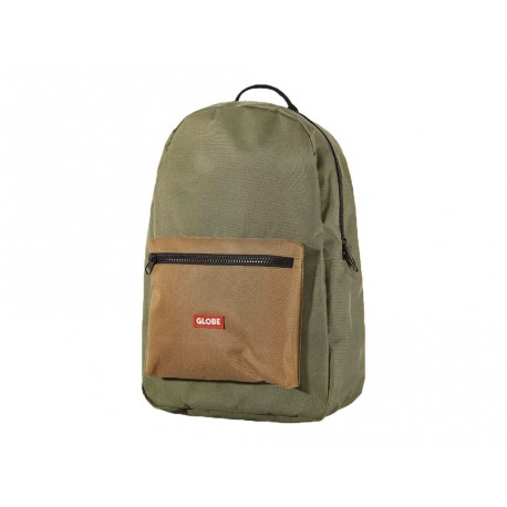 Zaino Globe Deluxe Backpack scuola verde