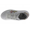 2star Donna Sneakers Princ Pelle Bianca con Dettagli Glitter Multicolor