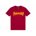 Thrasher Flame Logo T-shirt a Manica Corta da Uomo