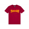 Trasher Flame Logo T-shirt T-shirt a Manica Corta da Uomo