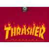 Trasher Flame Logo T-shirt T-shirt a Manica Corta da Uomo
