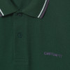 Carhartt Polo S/S Script Embroidery Verde