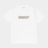 Carhartt T-Shirt S/S Transmission Script Bianco