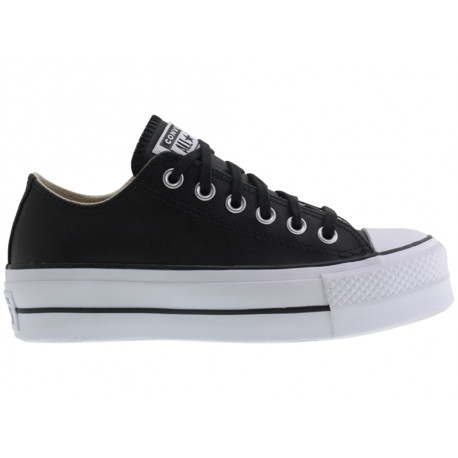 Converse Scarpe Chuck Taylor All Star Platform Clean Leather Low-Top