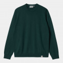 Carhartt Maglione Playoff Sweater Verde Scuro