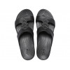 Crocs Monterey Shimmer Slipon Wedge 207143 Donna Nero