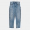 Carhartt Jeans Klondike Pant Blu Worn Bleached