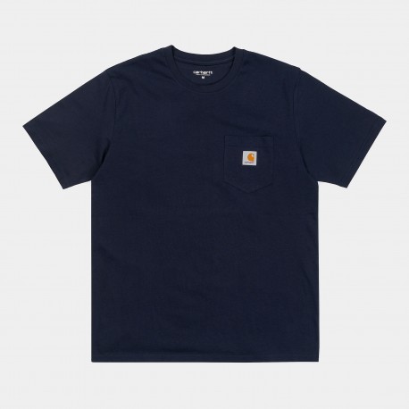 Carhartt T-shirt S/S Pocket Blu
