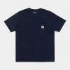 Carhartt T-shirt S/S Pocket Blu