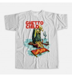 Ghetto Child T-Shirt Mojave White