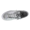 2Star Sneakers Low Bianco Glitter Argento