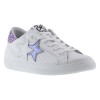 2Star Sneakers Princess Bianco Glitter Viola