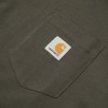 Carhartt T-shirt L/S Pocket Verde Unisex