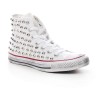 Converse Chuck Taylor All Star Total Studs and Skull White High Top