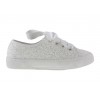 Dexco Sneakers Glitter Bianco con Fiocco EcoFriendly