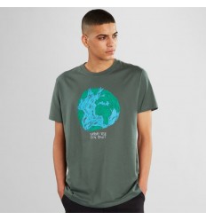 Dedicated T-shirt Stockholm Crayon Forest Green