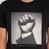 Dedicated T-shirt Stockholm Mandela Fist Black