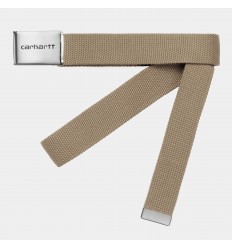 Carhartt Wip Clip Belt Chrome Beige