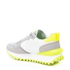 XTI Ladies Shoes Yellow Textile Combined
