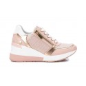 XTI Ladies Shoes Nude Pu Combined