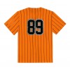 Dolly Noire GOAT Catcher Baseball Shirt Orange