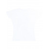 T-shirt M!!to casual sportive cotone con grafiche colorate girocollo bianco